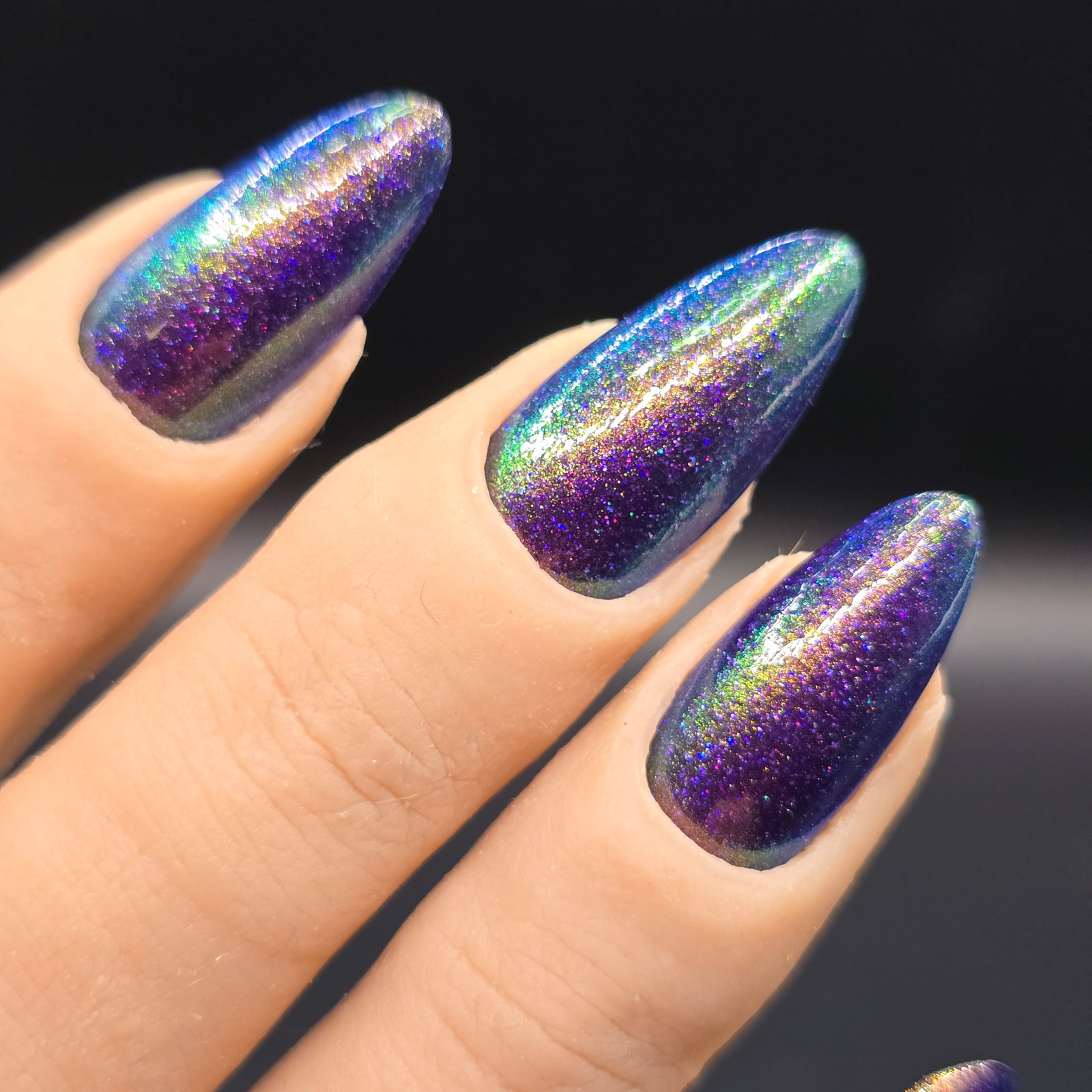 Violet Night | Aurora Holo Jelly Nail Polish
