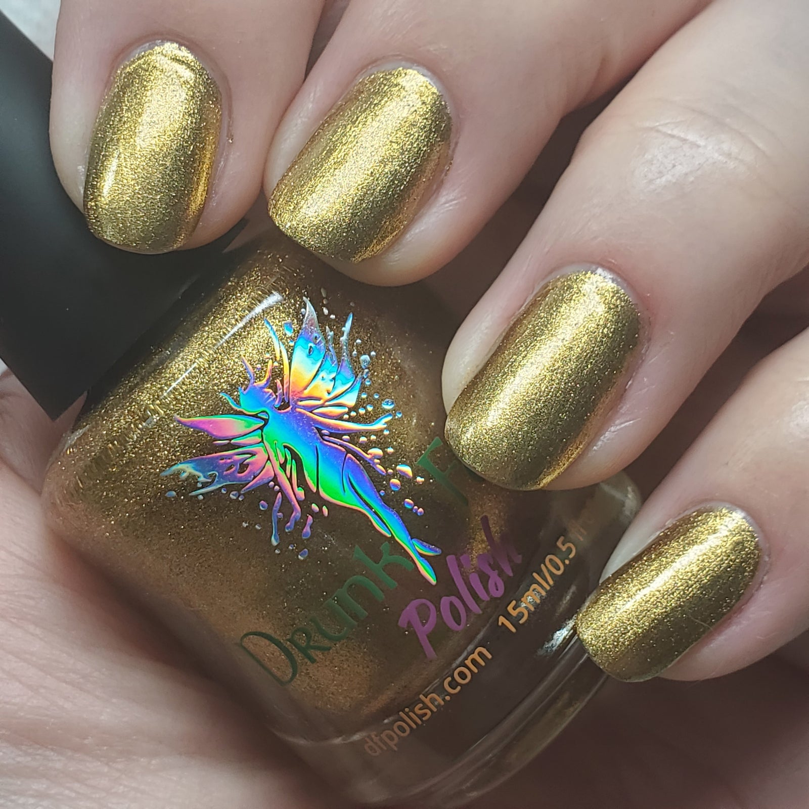 Gilt-Y as Sin | Gold Nail Polish