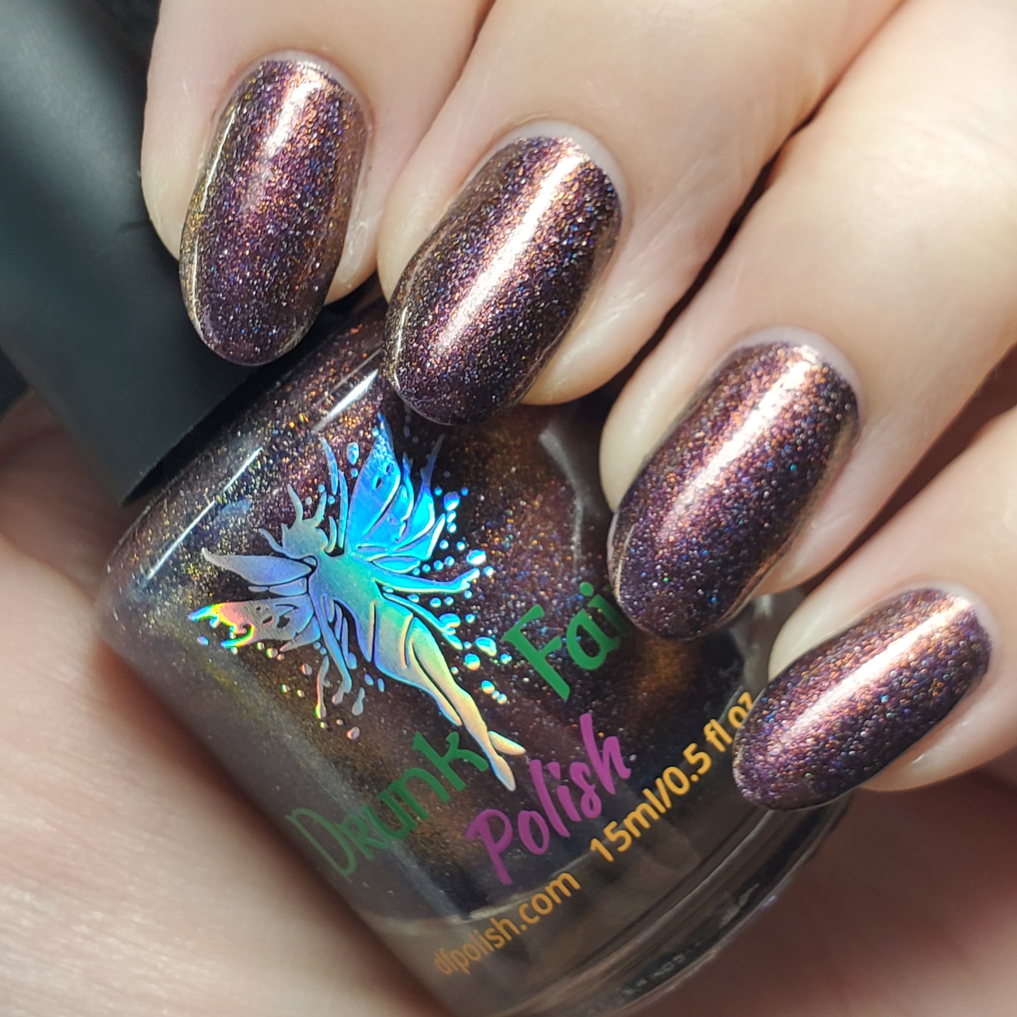 Rum Raisin | Aurora Holo Jelly Nail Polish