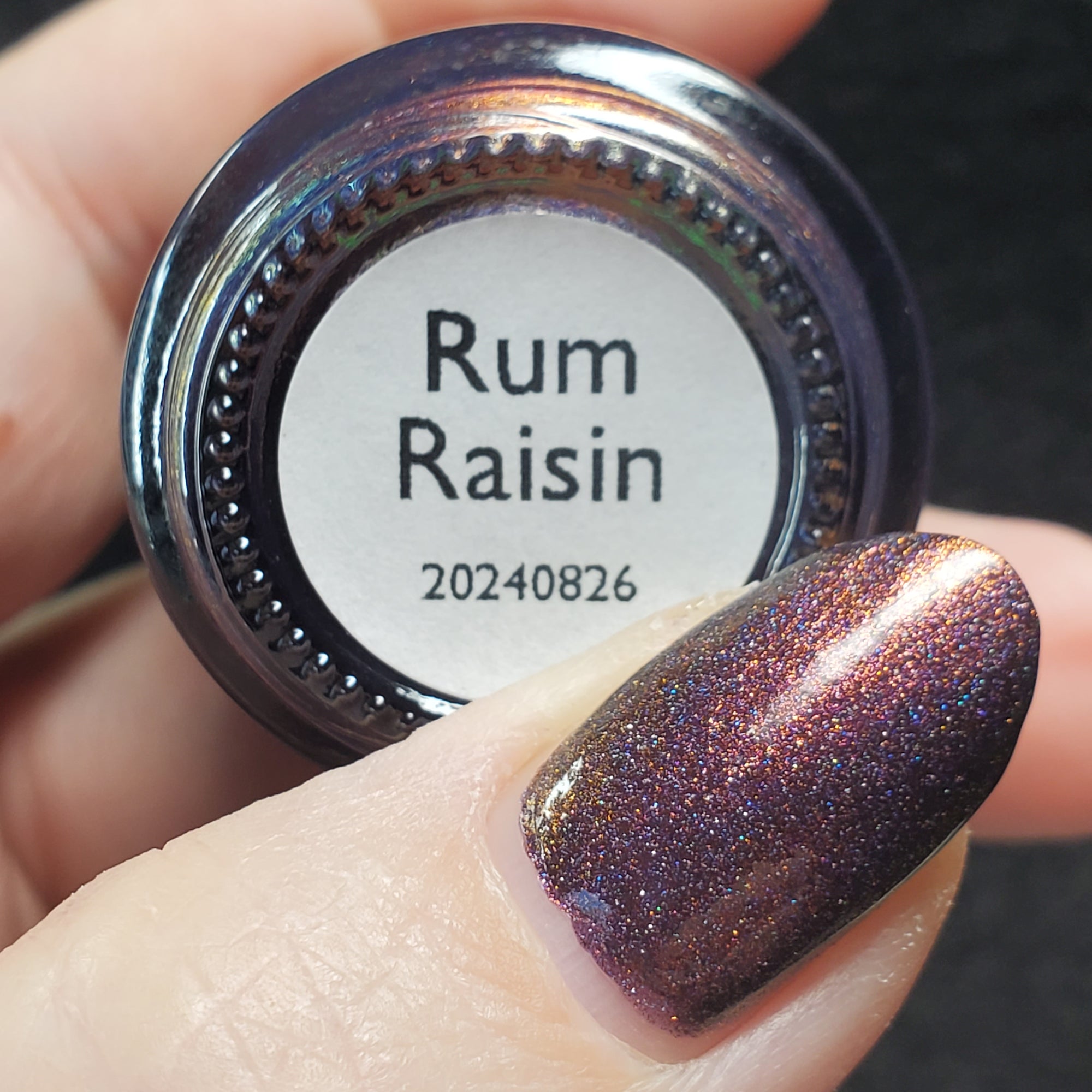 Rum Raisin | Aurora Holo Jelly Nail Polish