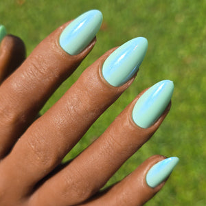 Touch Grass | Tiffany Aurora Shimmer Nail Polish