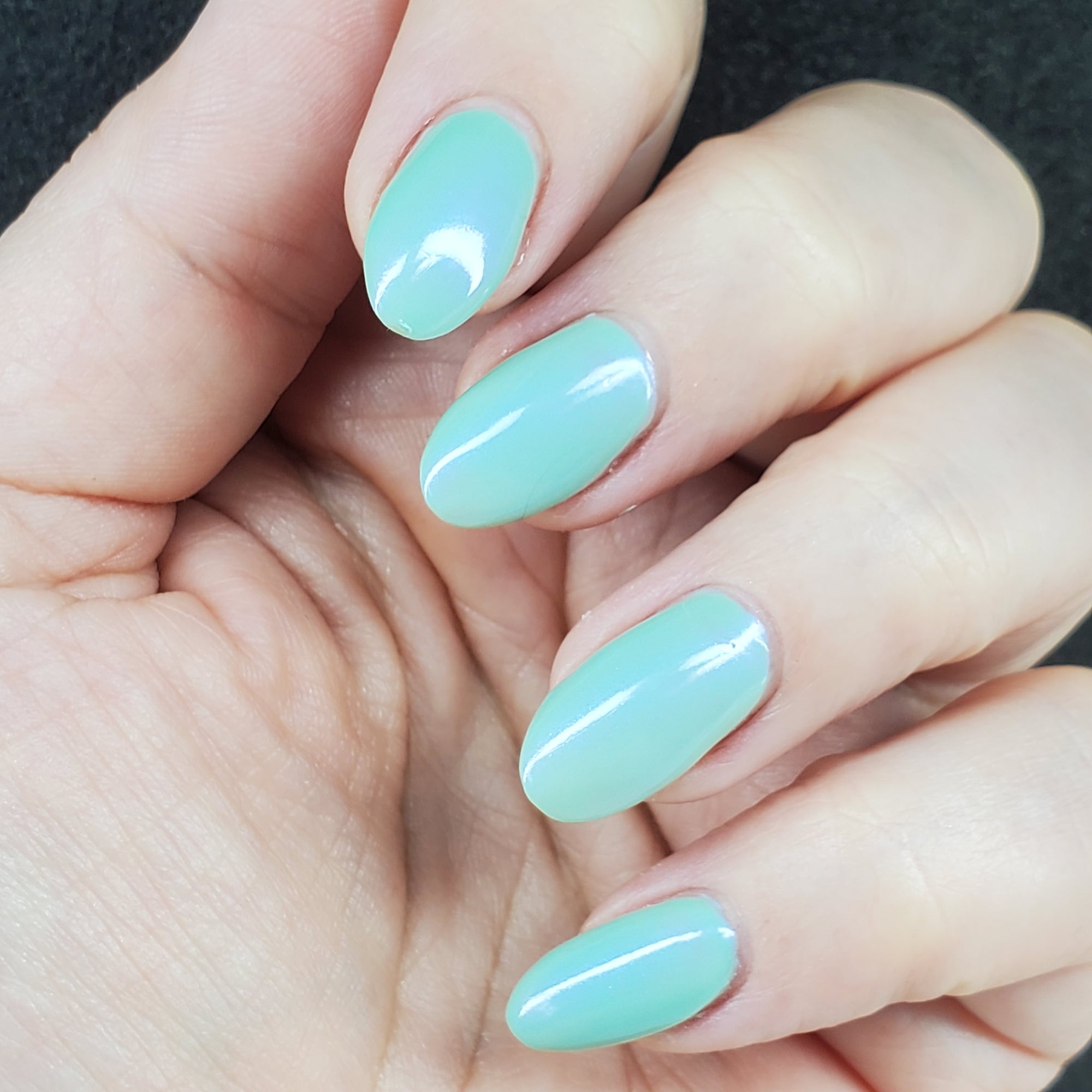 Touch Grass | Tiffany Aurora Shimmer Nail Polish