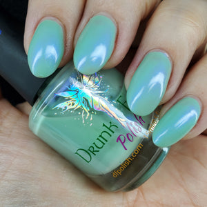 Touch Grass | Tiffany Aurora Shimmer Nail Polish