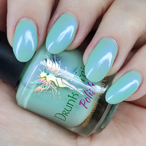 Touch Grass | Tiffany Aurora Shimmer Nail Polish