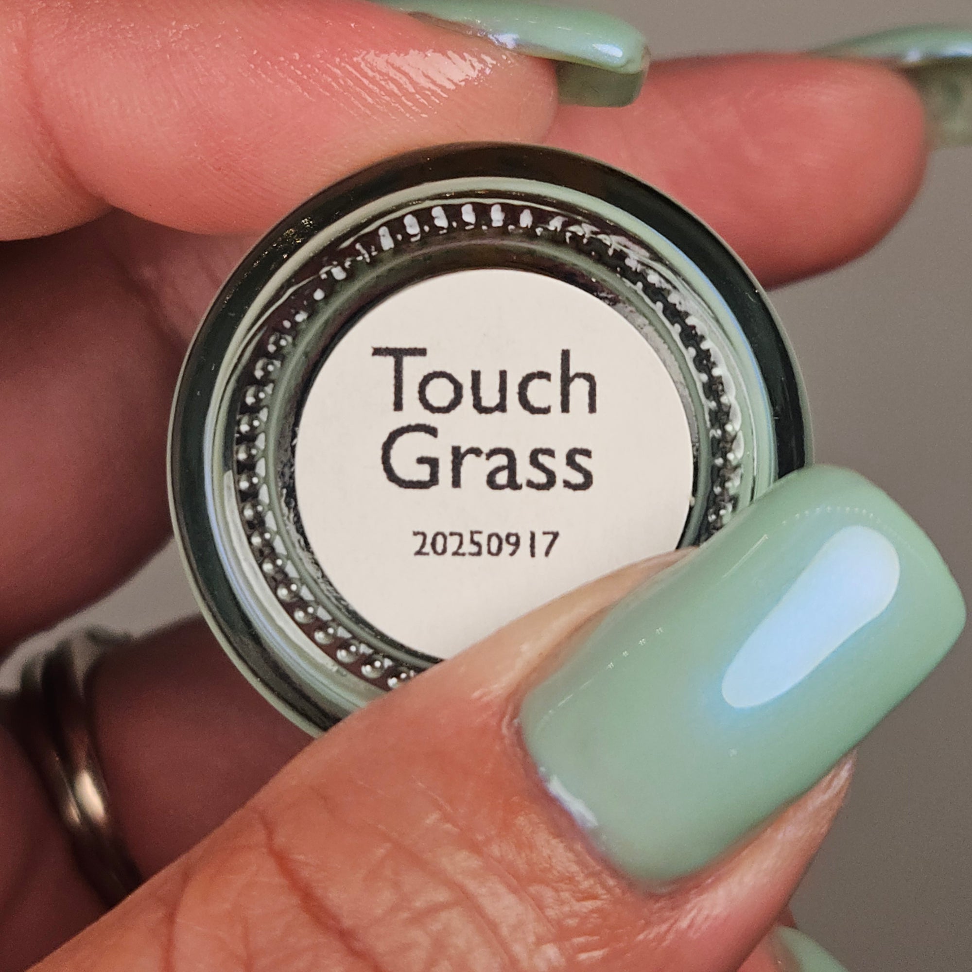 Touch Grass | Tiffany Aurora Shimmer Nail Polish