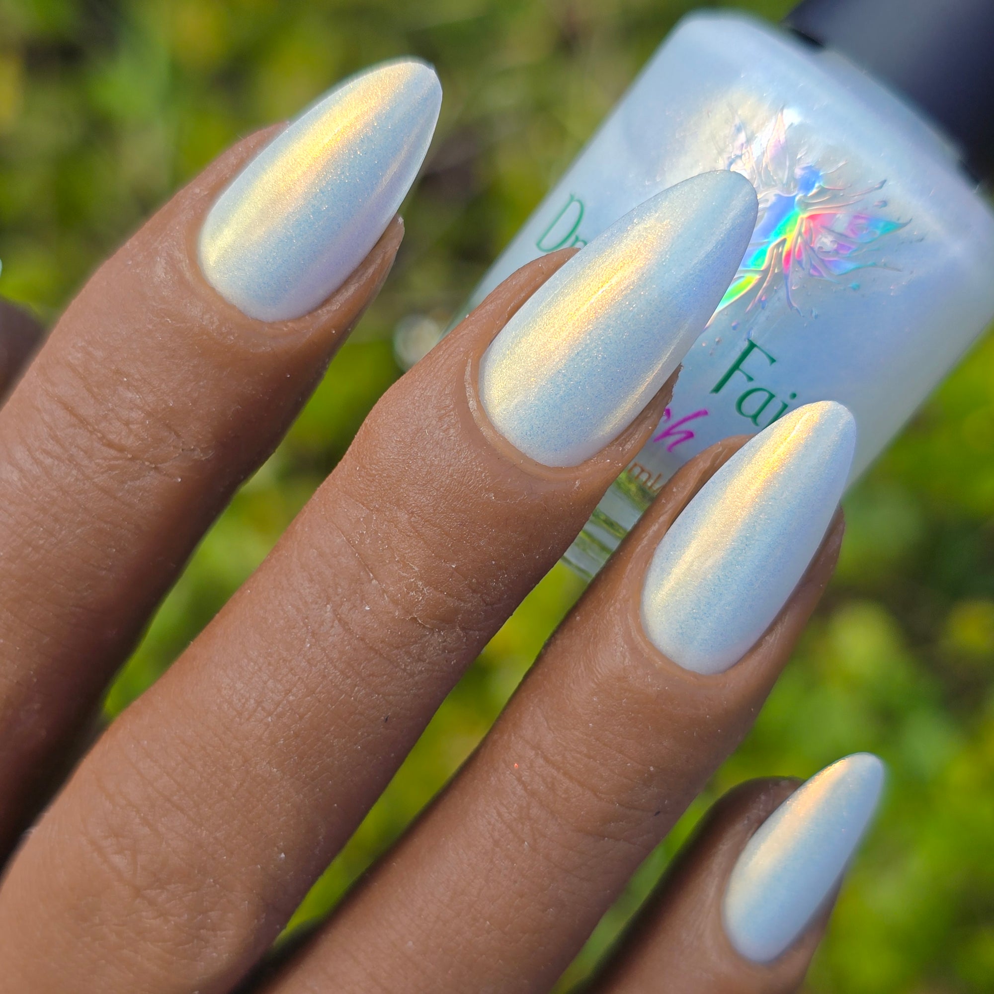 Opalite | White Aurora Crelly Nail Polish
