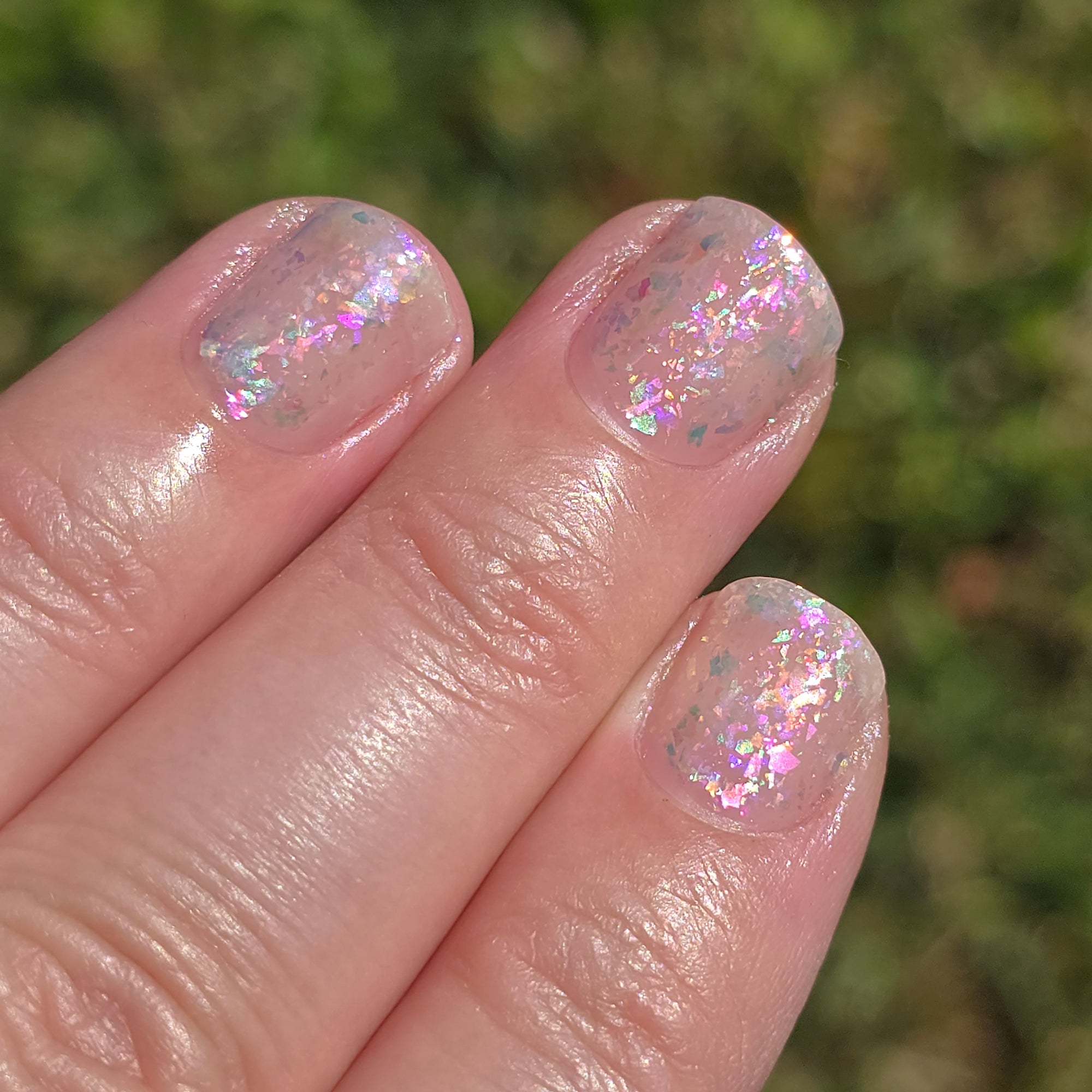 Opal | Aurora Flake Nail Polish
