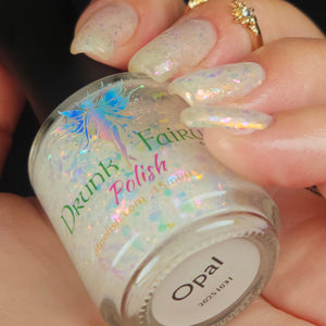 Opal | Aurora Flake Nail Polish