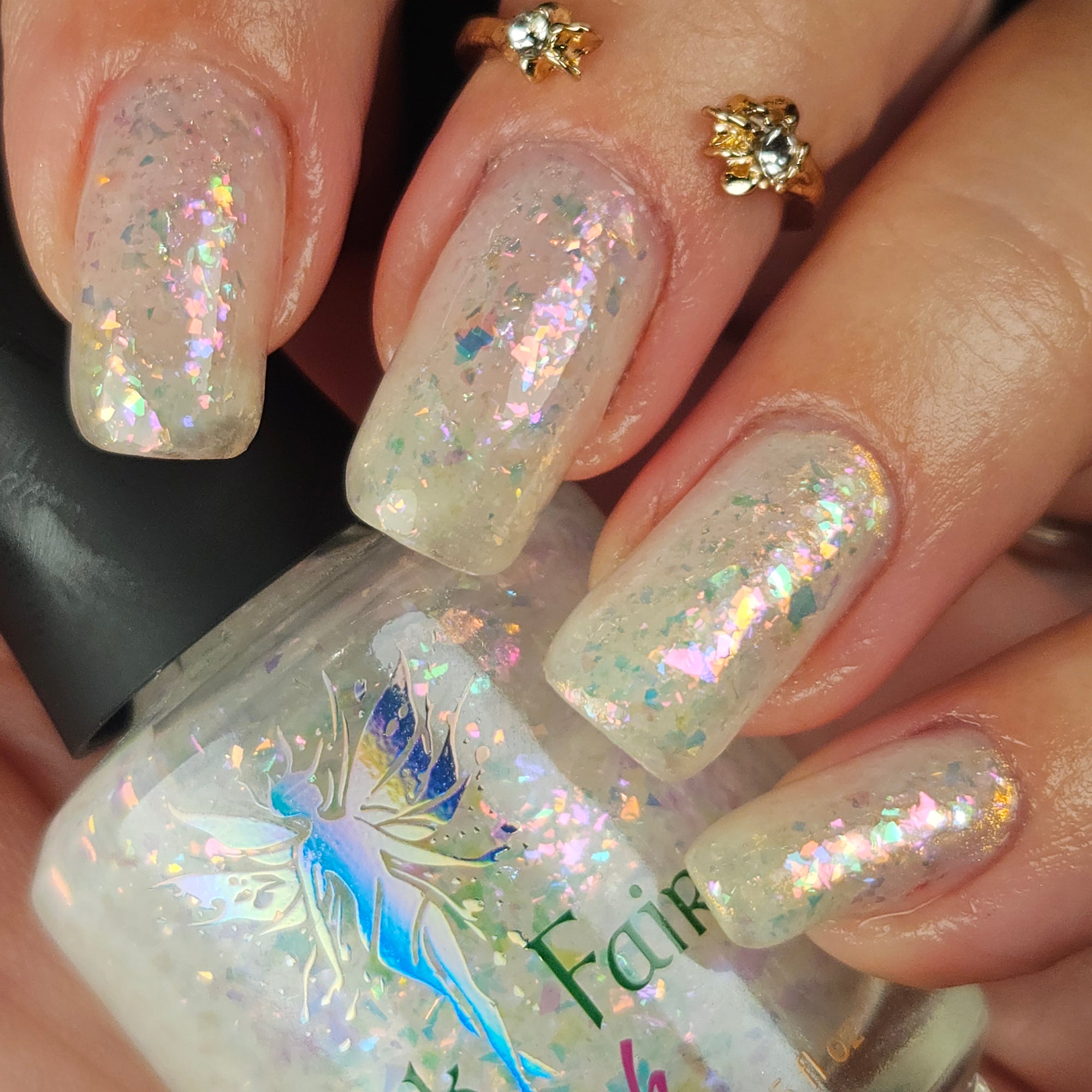 Opal | Aurora Flake Nail Polish