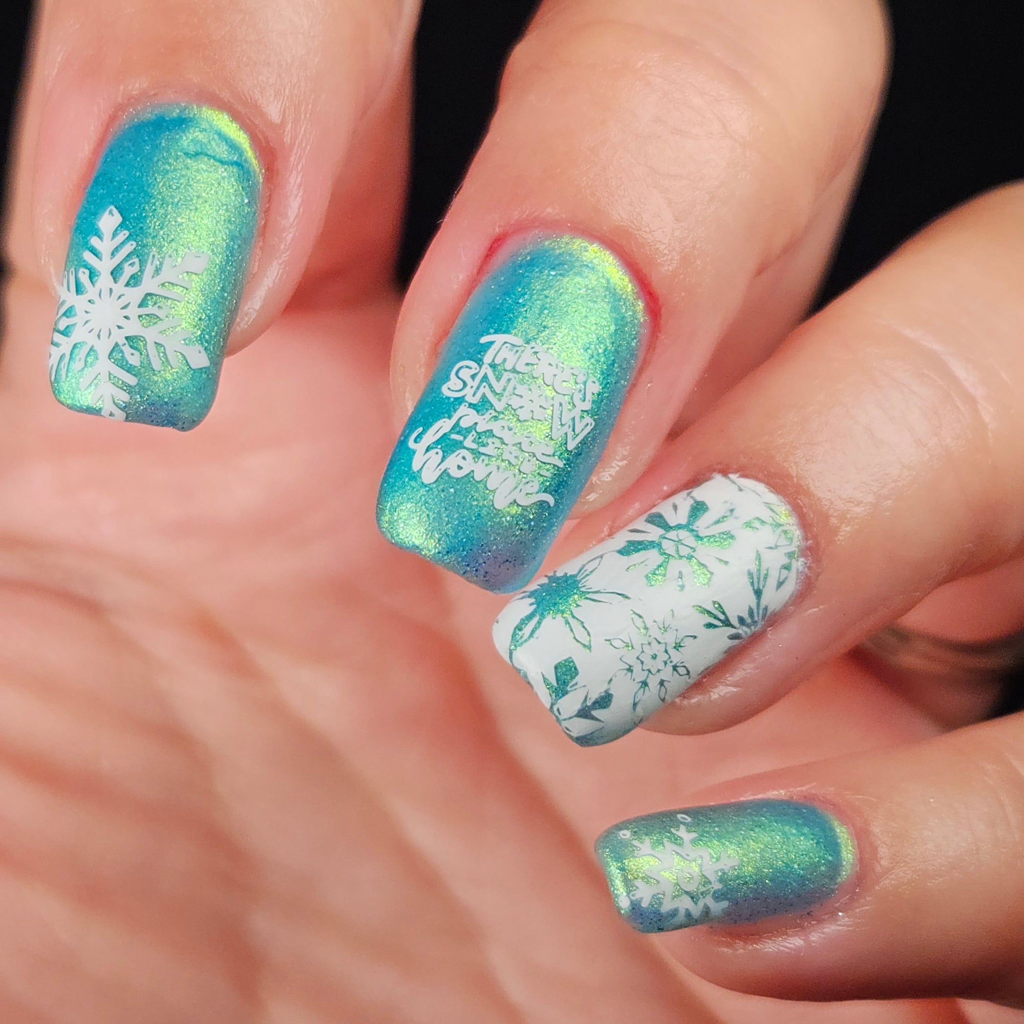 Go With the Floe | Aurora Shimmer Nail Polish