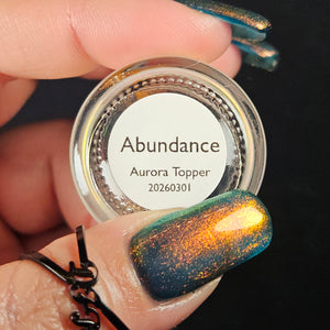 Abundance | Aurora Shimmer Nail Polish Topper