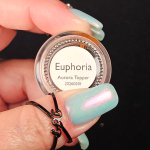 Euphoria | Aurora Shimmer Nail Polish Topper