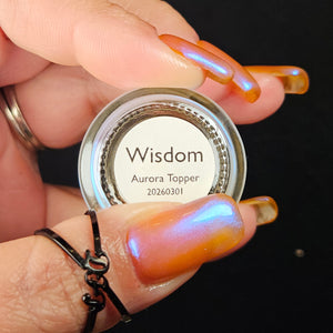 Wisdom | Aurora Shimmer Nail Polish Topper