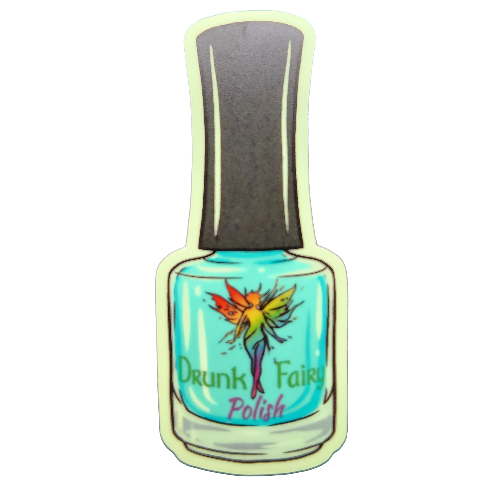 DFP Bottle Sticker - GITD (3"x1.25")
