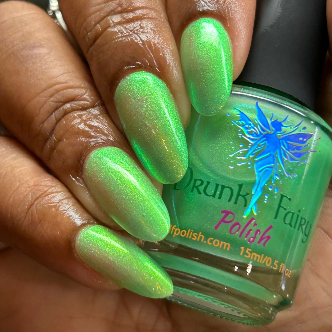 Bioluminescence | Neon Apple Nail Polish