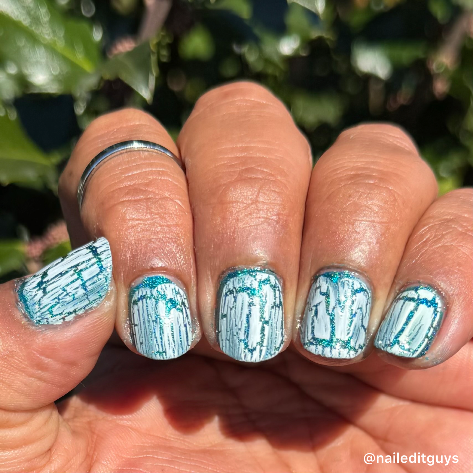Humpty Dumpty | White Crackle Nail Polish