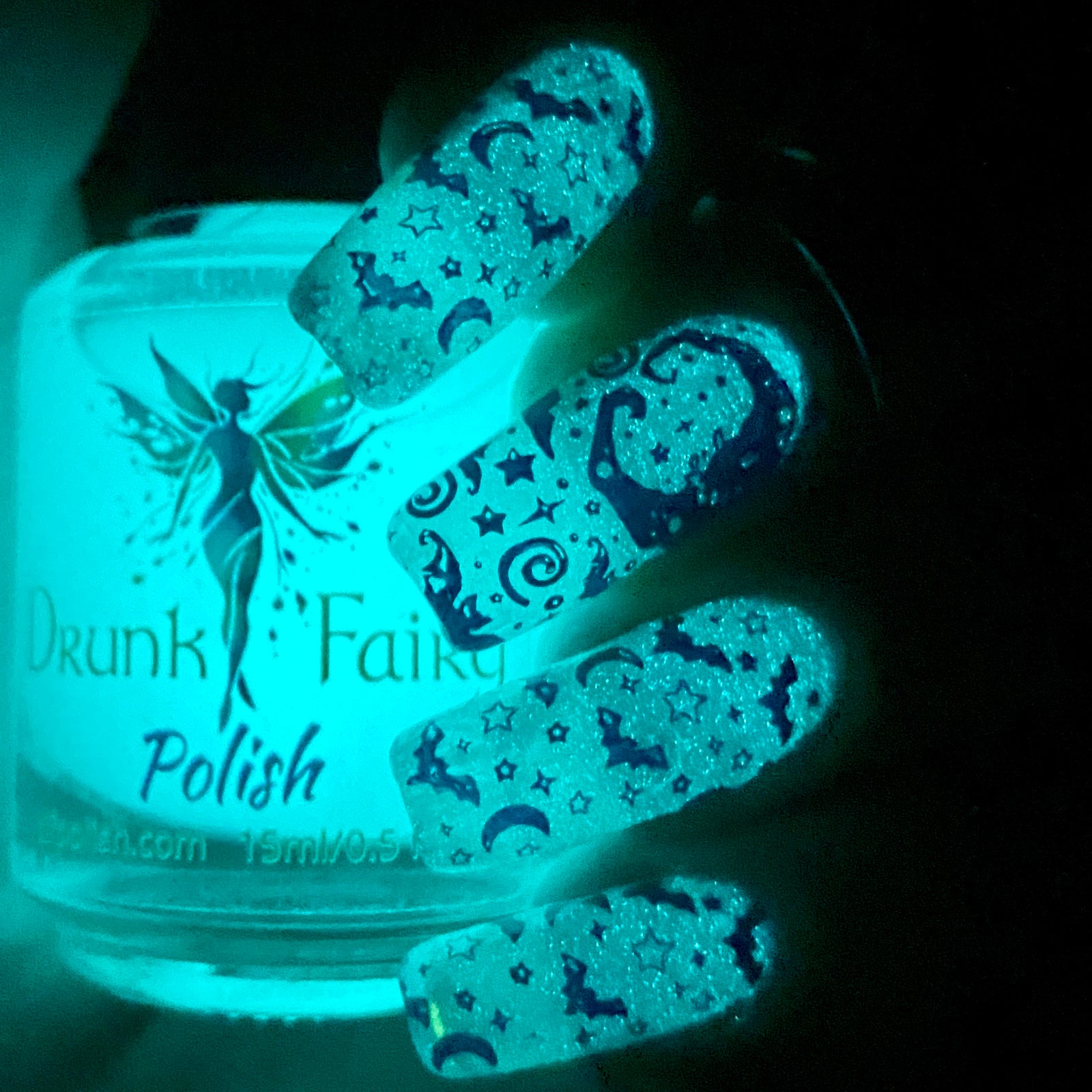 Blue Moon | Aqua GITD Topper