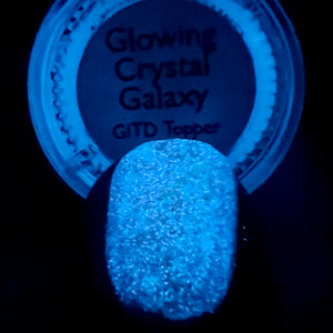 Glowing Crystal Galaxy