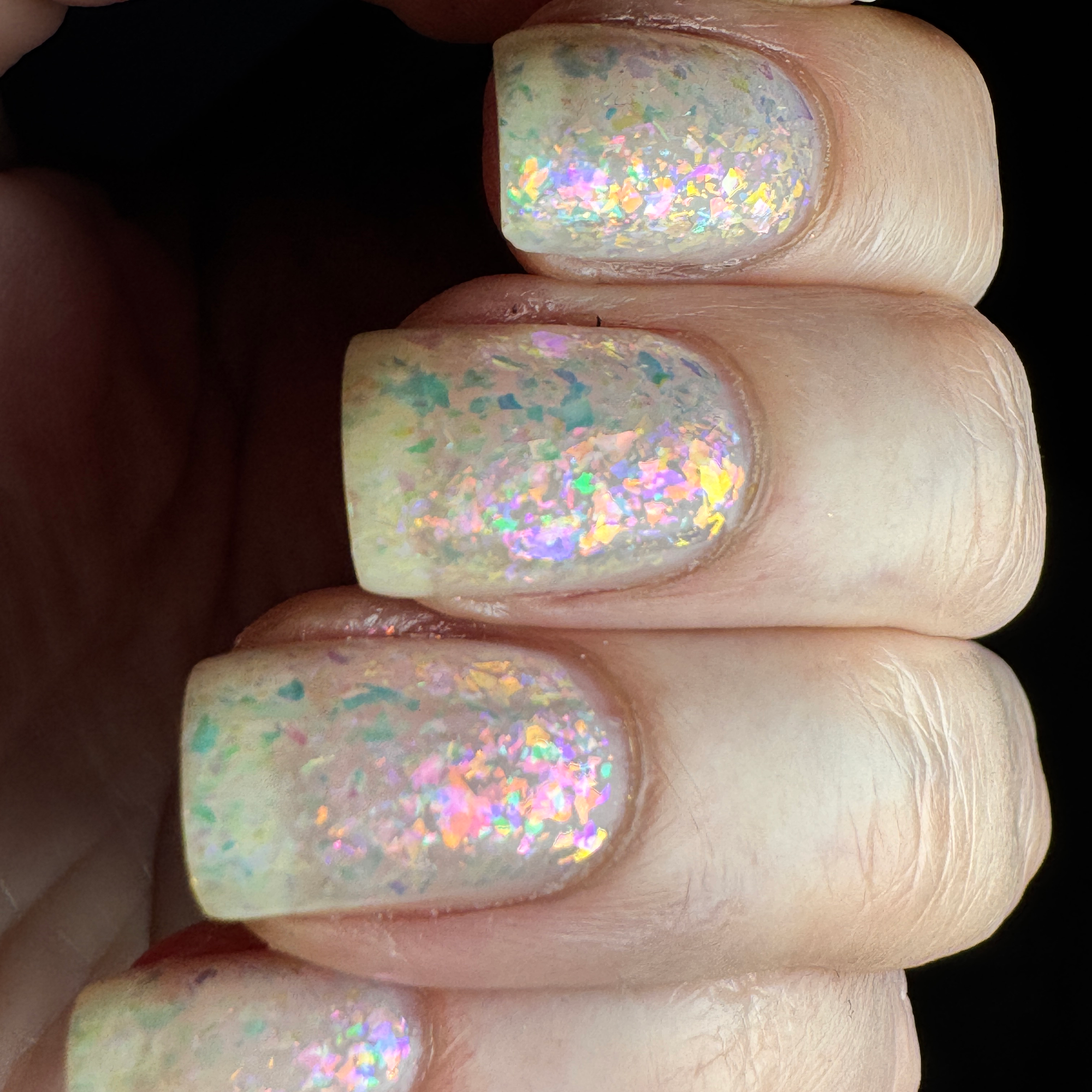 Opal | Aurora Flake Nail Polish