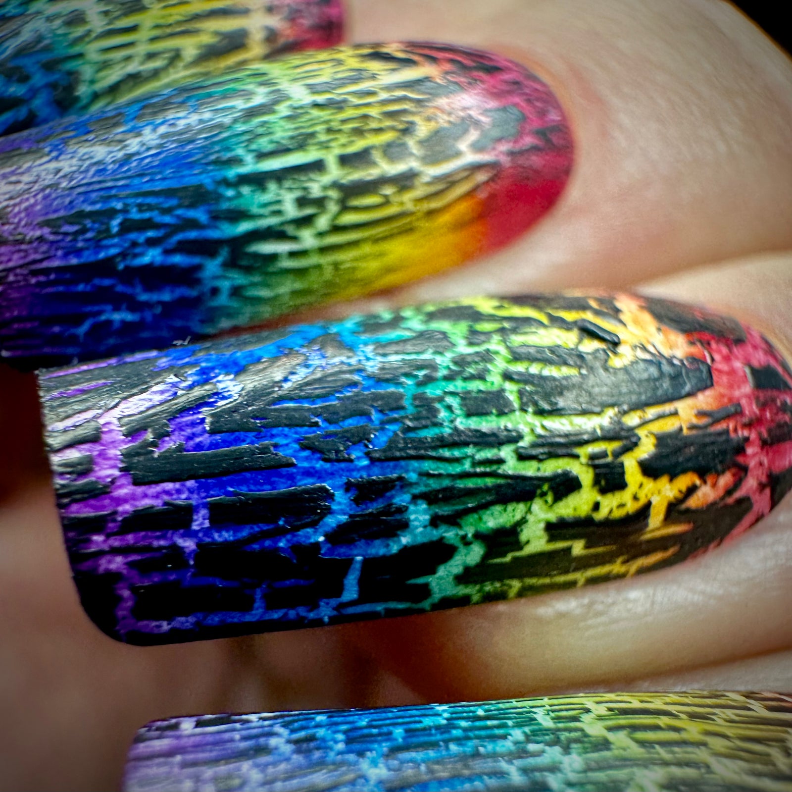 Shattered Dreams | Black Crackle Nail Polish