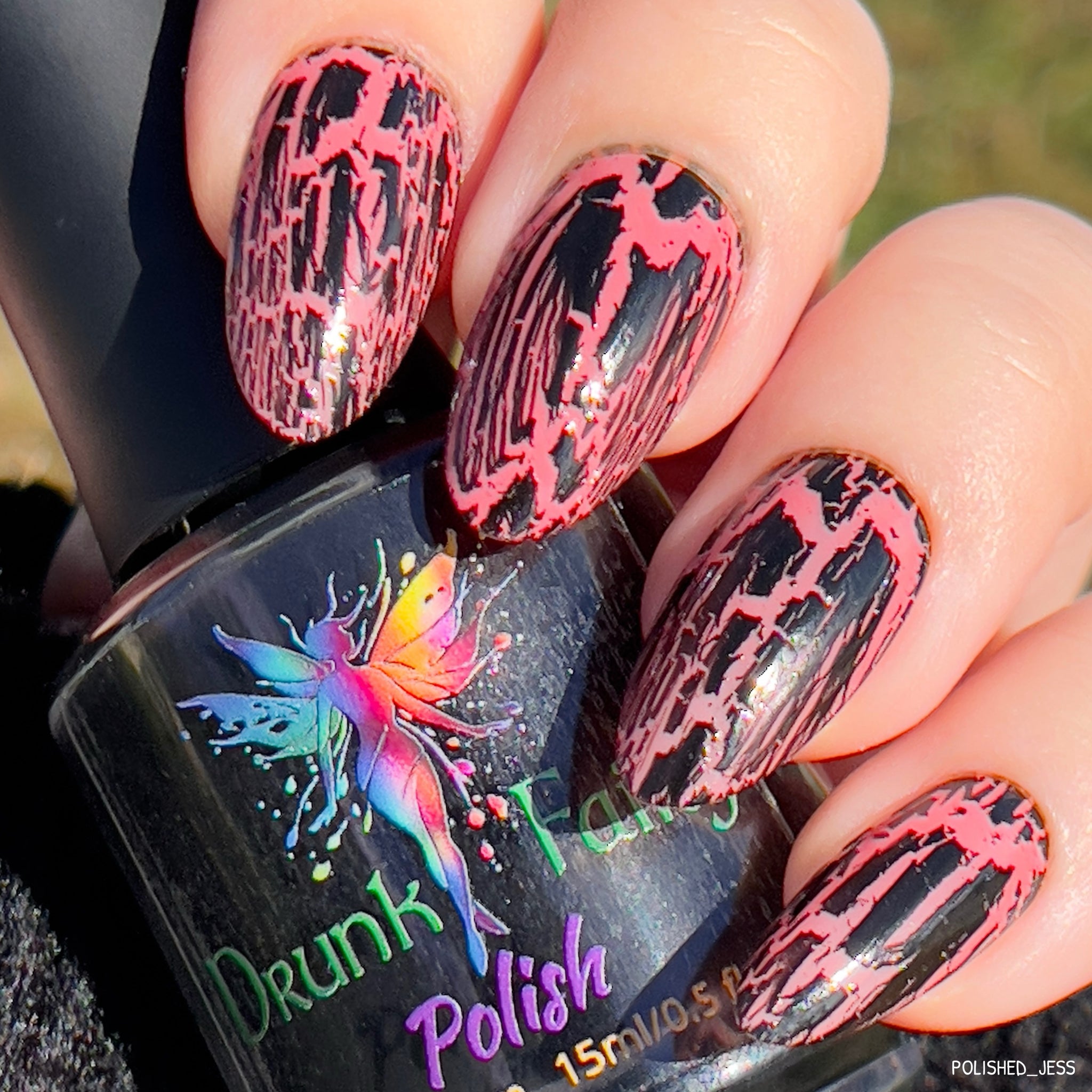 Rainbow Crackle Nails – Mari's Nail Polish Blog