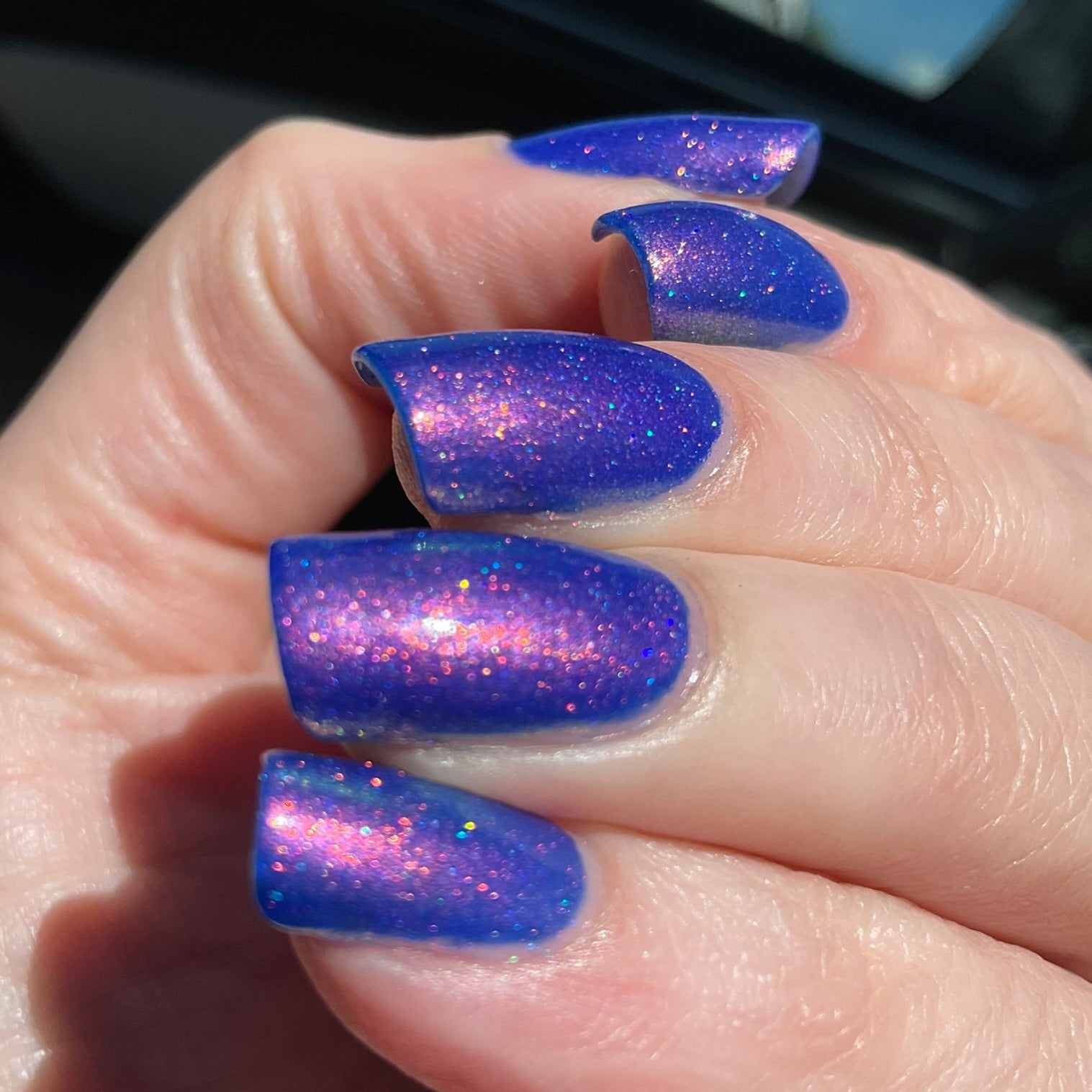 Shimmery Nail Polishes