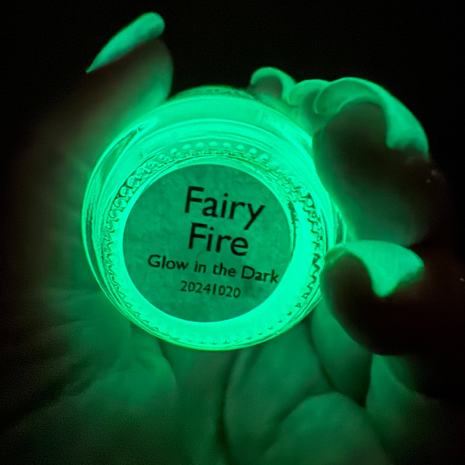 Fairy Fire | Green GITD Topper