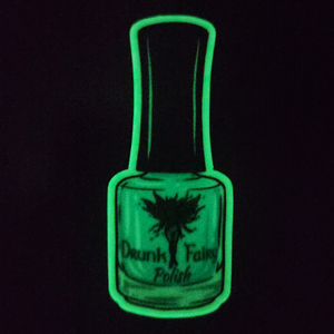 DFP Bottle Sticker - GITD (3"x1.25")