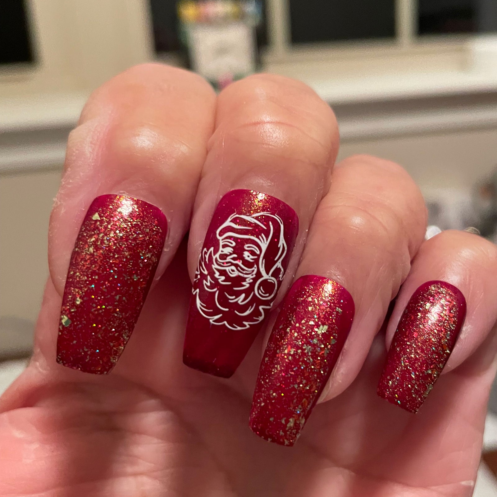 Holly Jolly | Microflake and Holo Glitter Topper