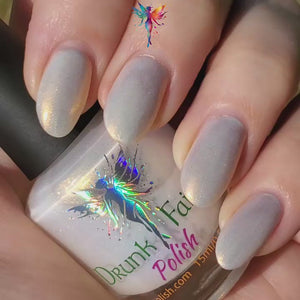 Opalite | White Aurora Crelly Nail Polish