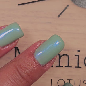 Primal Lichen | Green Crackle Nail Polish