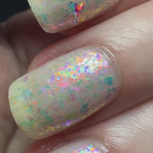 Opal | Aurora Flake Nail Polish