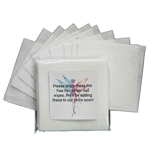 Microfiber Nail Wipes (Sample Pack of 10)